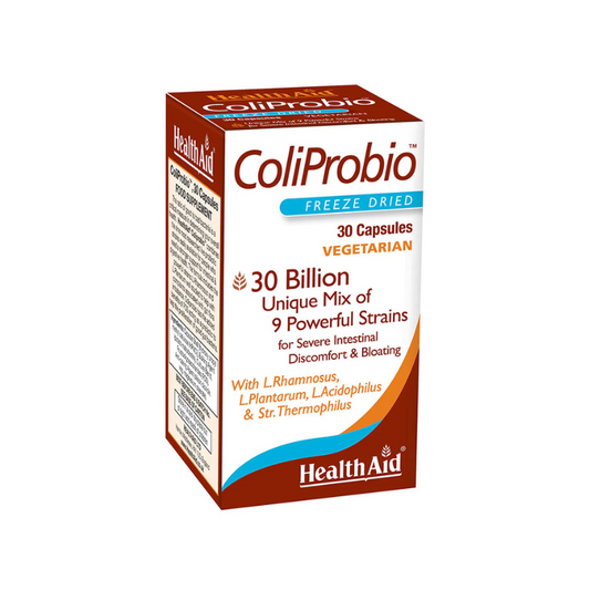 Health Aid Coliprobio 30 Billion Veg Caps 30's