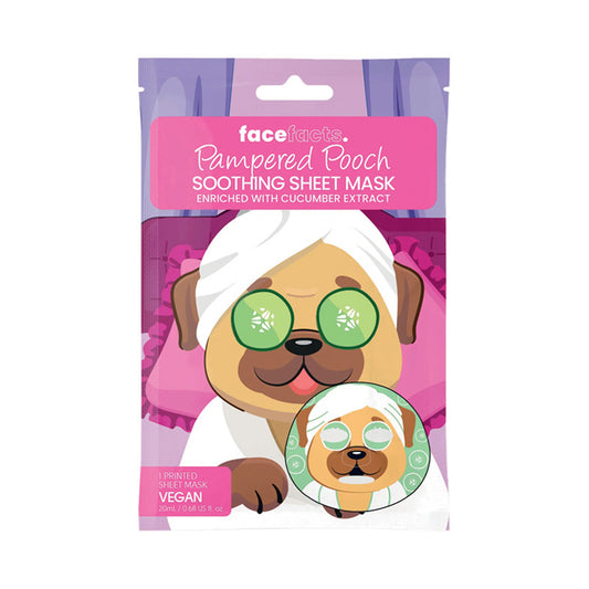 Face Facts Pampered Pooch Printed Sheet Mask