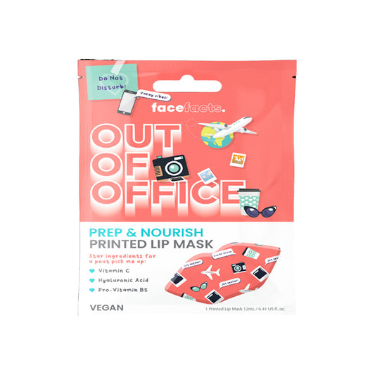 Face Facts Prep And Nourish Printed Lip Mask