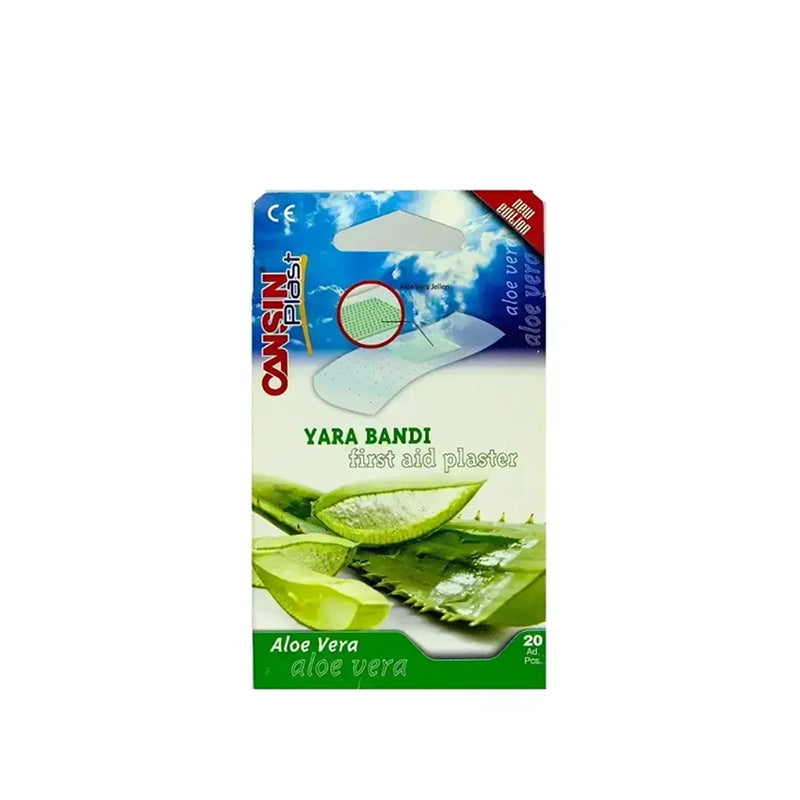 Cansinplast Aloe Vera First Aid Plaster 20 S