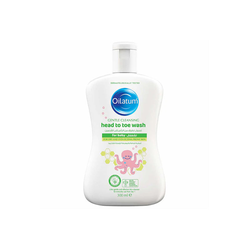 OILATUM GENTLE CLEANSING HEAD TO TOE WASH FOR BABY 300ML