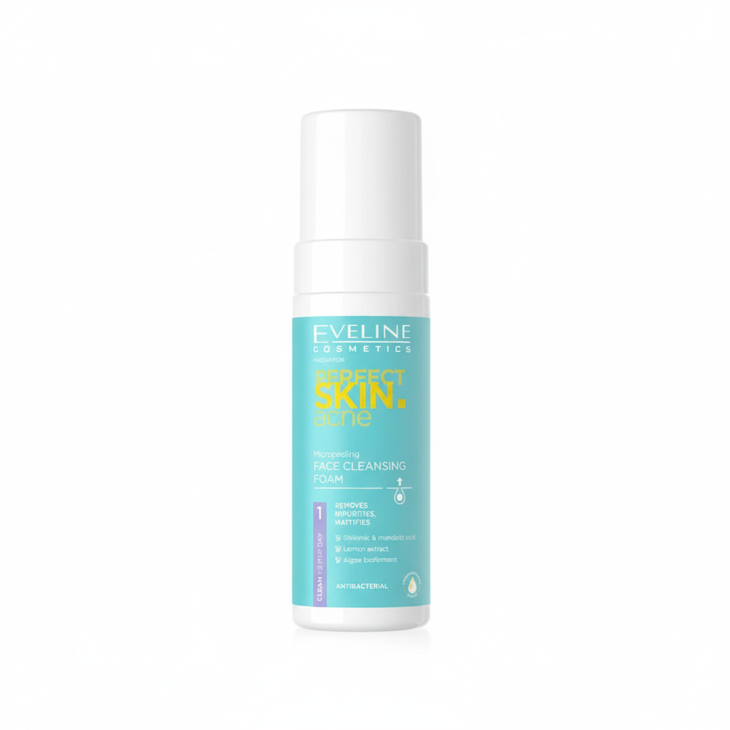 EVELINE PERFECT SKIN ACNE FACE CLEANSING FOAM