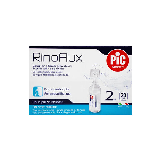PIC-RINOFLUX SALINE SOLUTION 2ML 20'S