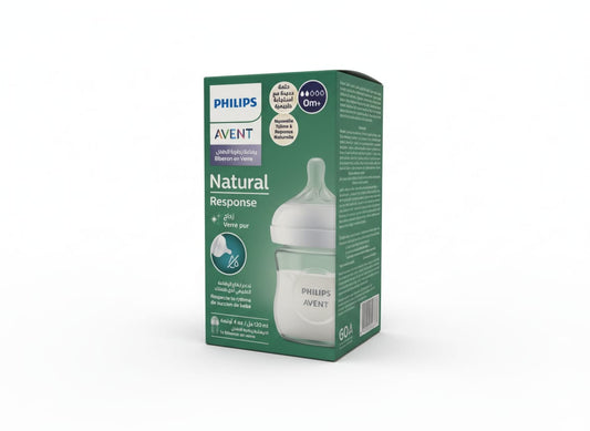PHILIPS AVENT NATURAL 3.0 FEEDING BOTTLE GLASS 120ML X1