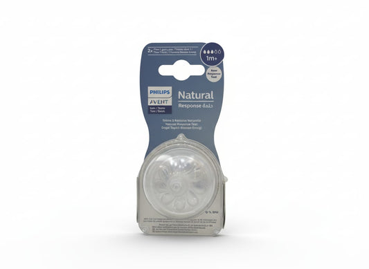 PHILIPS AVENT NATURAL 3.0 FEEDING TEATS 1 M X2