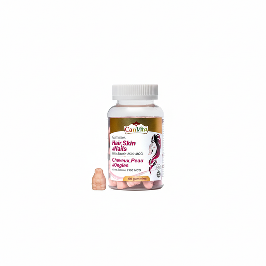 CANVITA HAIR,SKIN & NAIL BIOTIN 2500 MCG 60 S