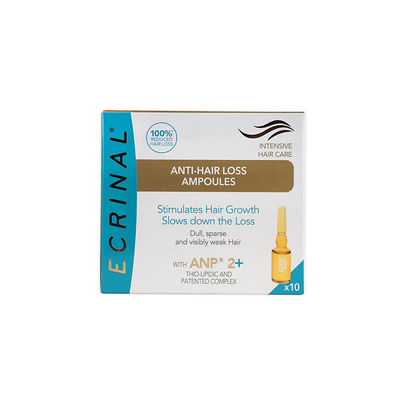 ECRINAL ANTI HAIR LOSS AMPOULES WITH ANP2+ 10*5ML