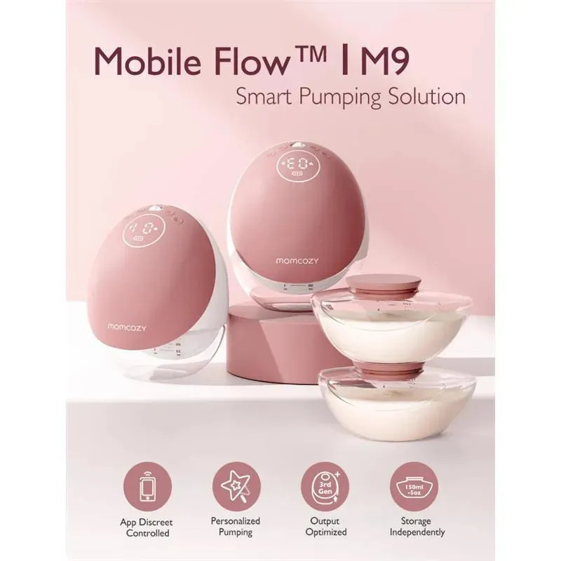 MOMCOZY MOBILE FLOW M9 BREAST PUMP DOUBLE
