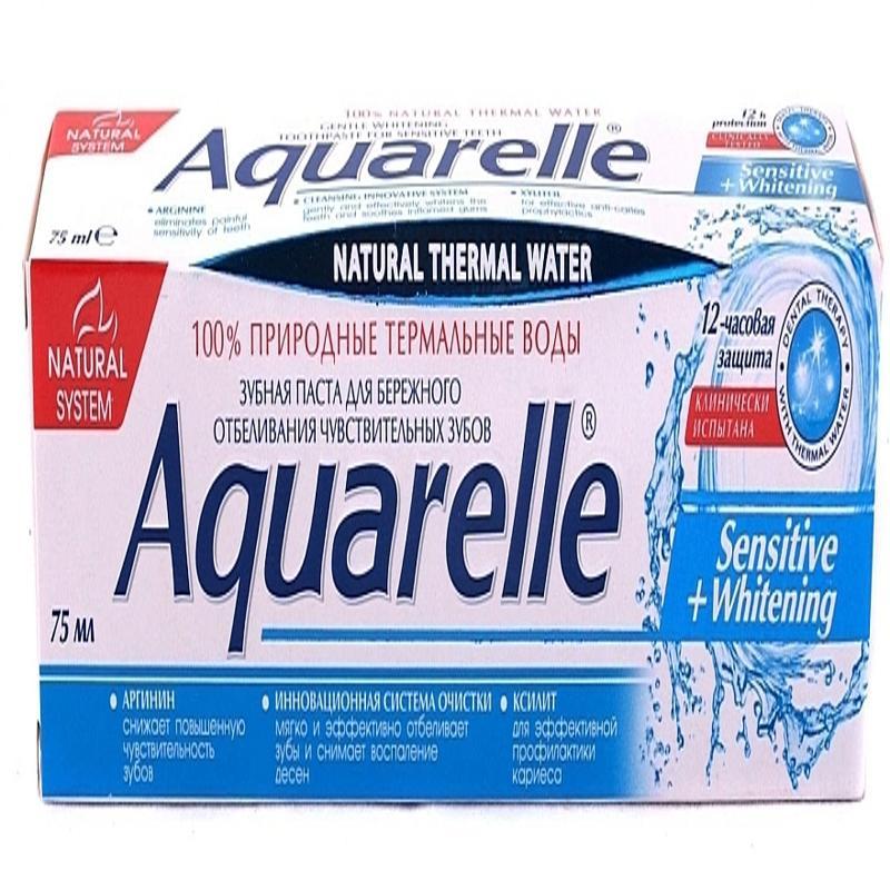 Apuarelle Thermal Water Sensitive+whitening Toothpaste 75ml