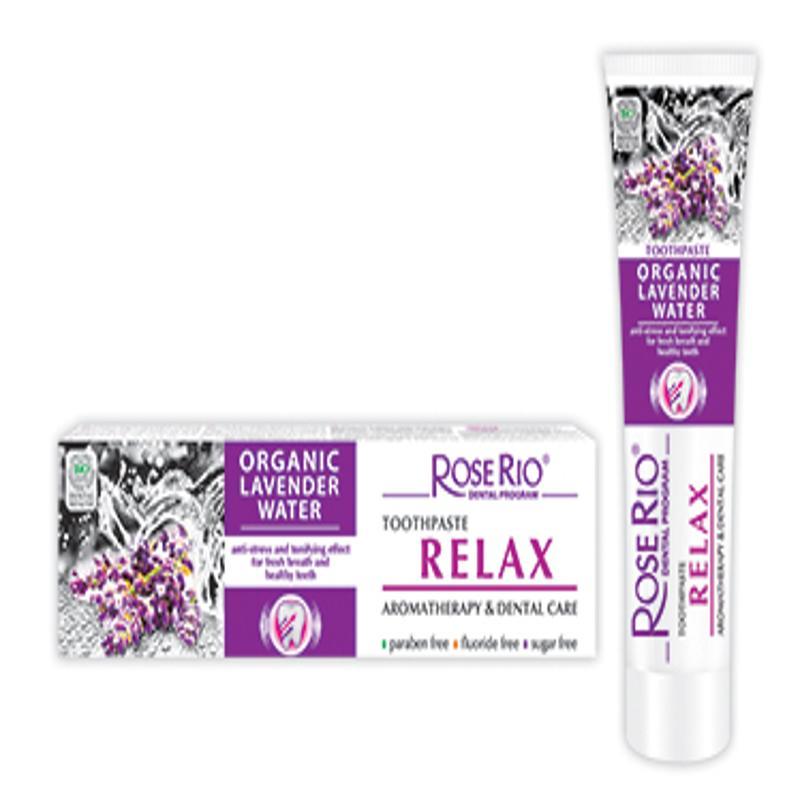 Rose Rio Relax Toothpaste Homeopathic 65ml