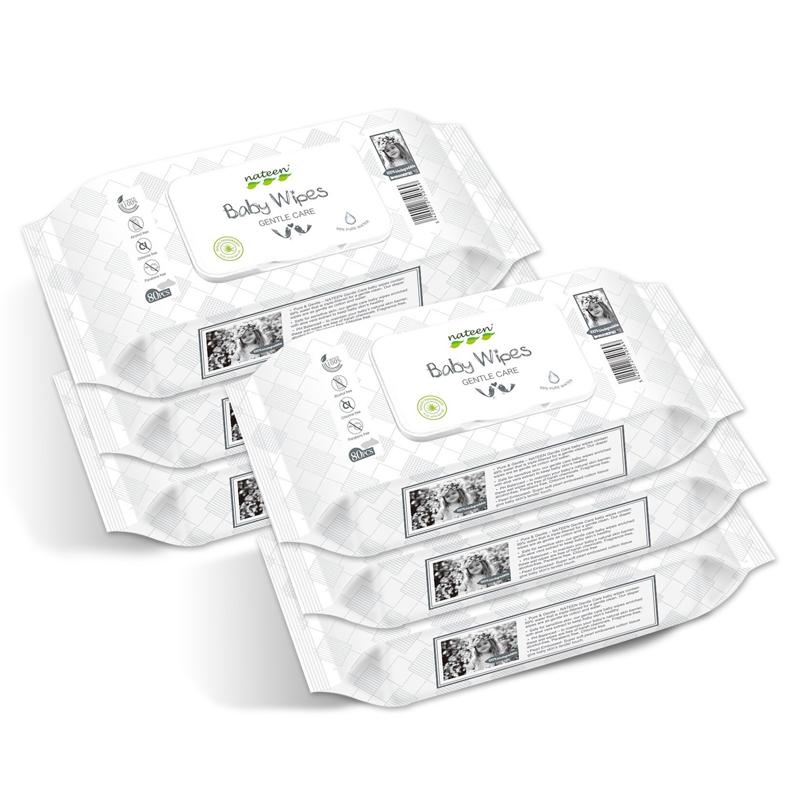 Nateen Baby Wipes 80 S
