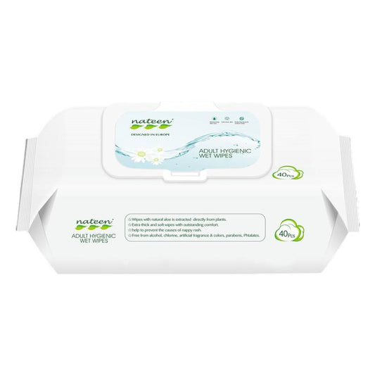 Nateen Adult Wipes 40 S