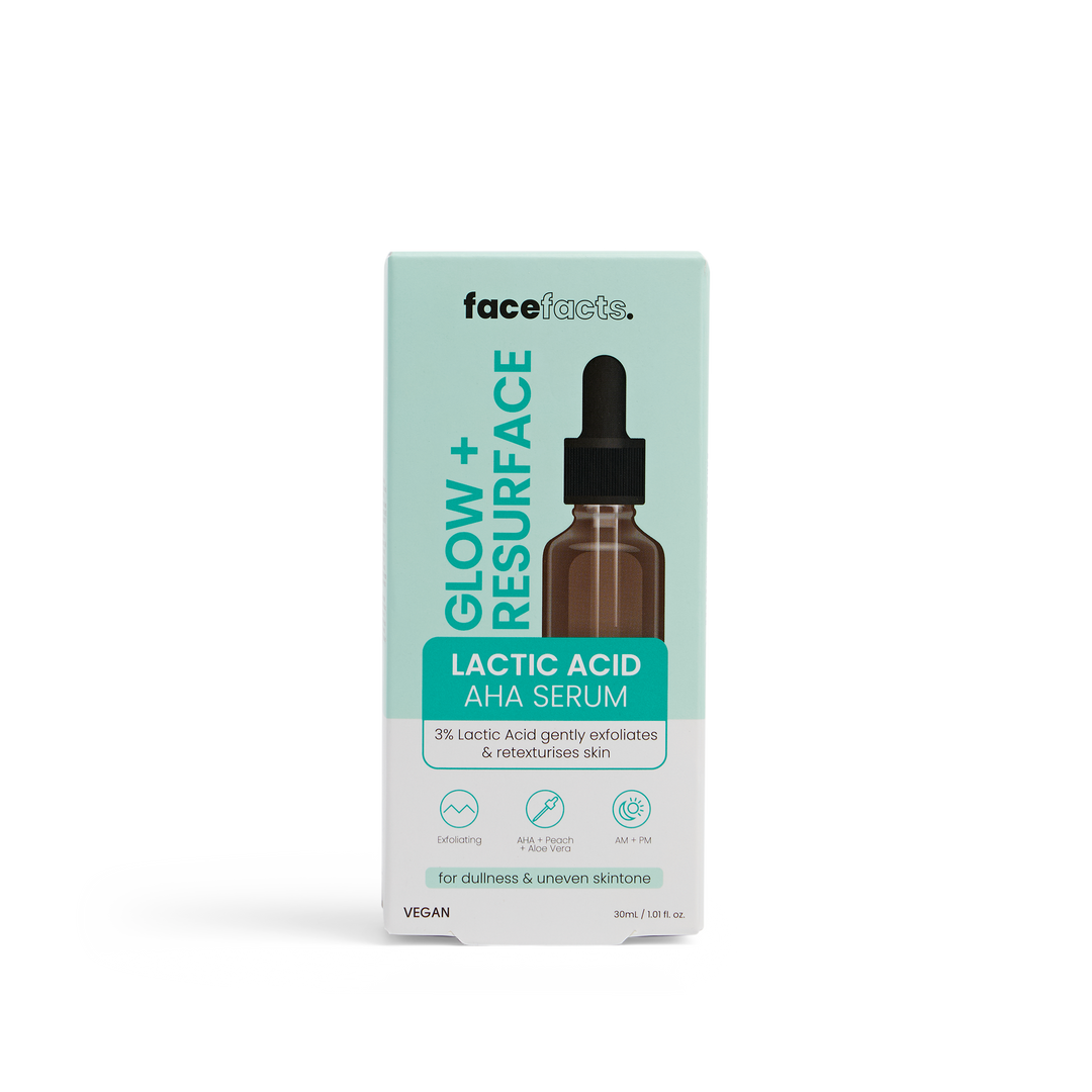 FACE FACTS FACIAL SERUM LACTIC ACID AHA 30 ML