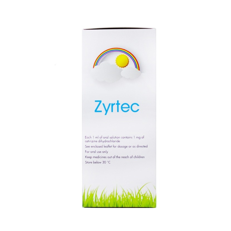 Zyrtec 0.1% Oral Solution 75 Ml