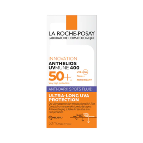 La Roche‑Posay Anthelios Uvmune 400 Anti‑Dark Spot Fluid Spf 50+ 50 Ml