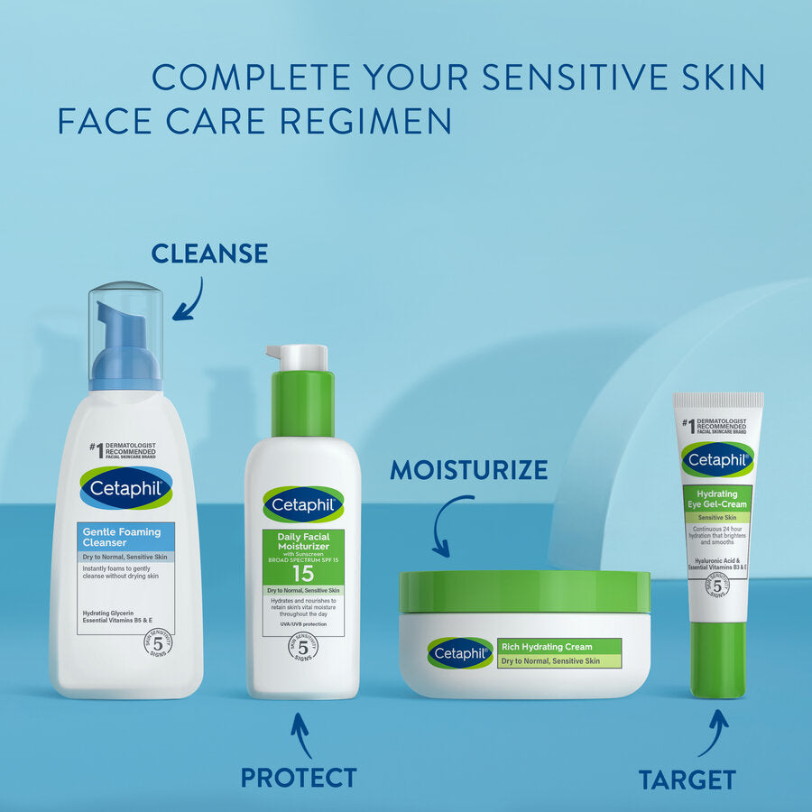 CETAPHIL GENTLE SKIN FOAMING CLEANSER 236 ML-GD