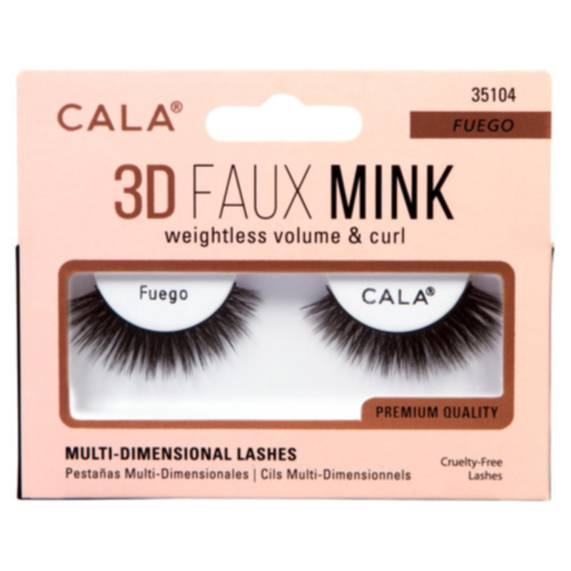 Cala 3D Faux Mink Lashes Fuego-35104