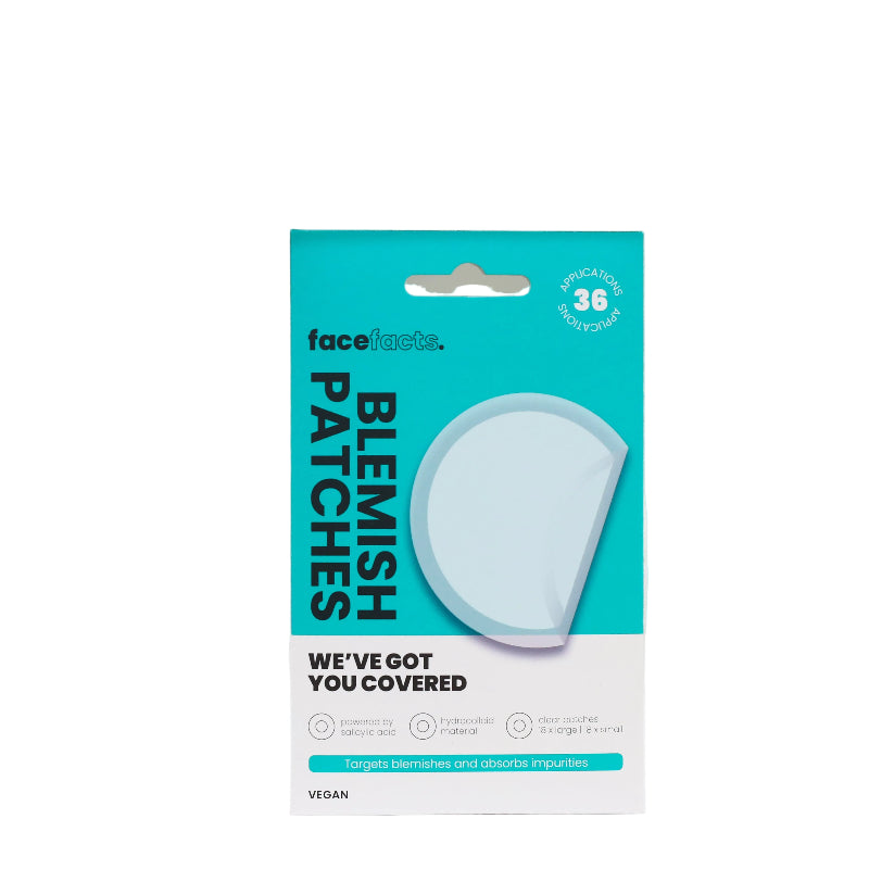 FACE FACTS BLEMISH PATCHES CLEAR & ROUND 36'S