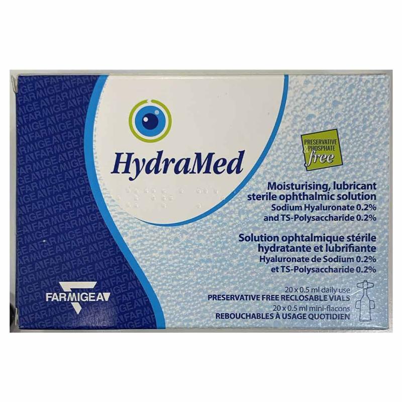HYDRAMED 20 SDU EYE DROPS