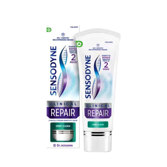 SENSODYNE CLINICAL REPAIR DEEP CLEAN 75ML 5% NOVAMIN