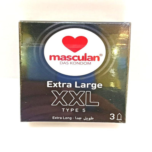 Masculan - Condom Extra Large Xxl - 3 Pc