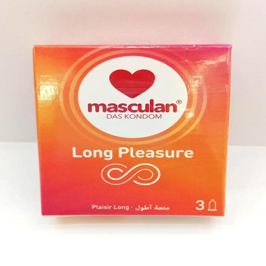 Masculan - Condom Long Pleasure - 3 Pc