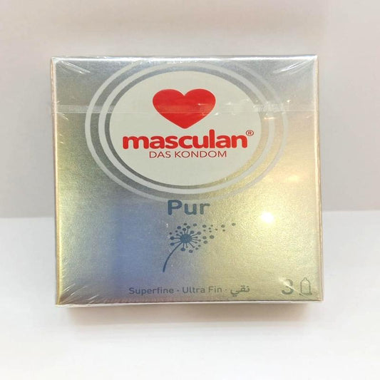 Masculan - Condom Pur - 3 Pc