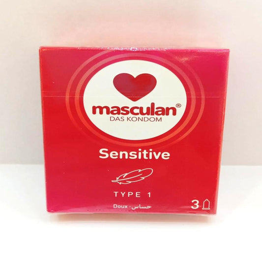 Masculan - Condom Sensitive - 3 Pc