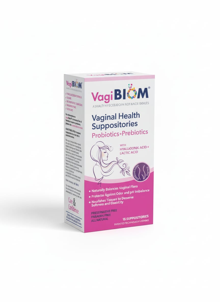VAGIBIOM VERGINAL SUPPOSITORIES 5'S BORIC ACID
