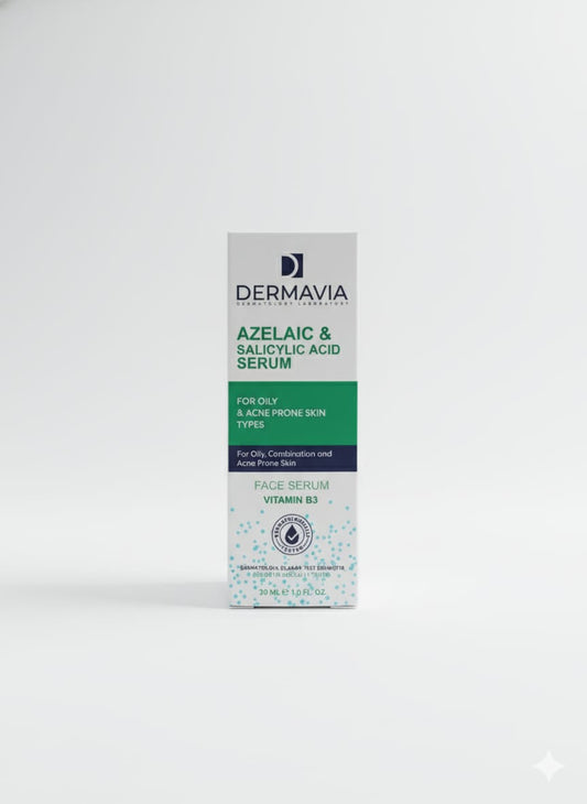 DERMAVIA FACE SERUM AZELAIC & SALYCYLIC ACID 30ML