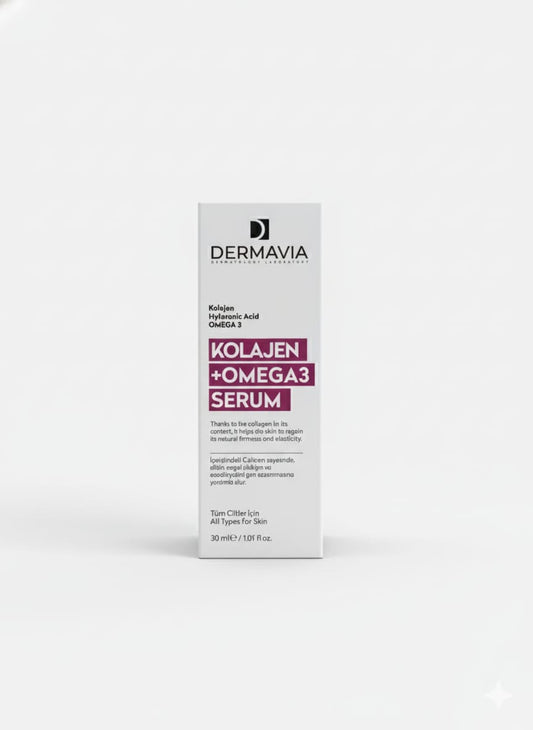 DERMAVIA FACE SERUM COLAGEN + OMEGA 3 ACID 30ML