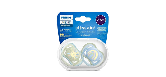 AVENT ULTRA AIR PACIFIER 0-6 M BOY SCF085/58