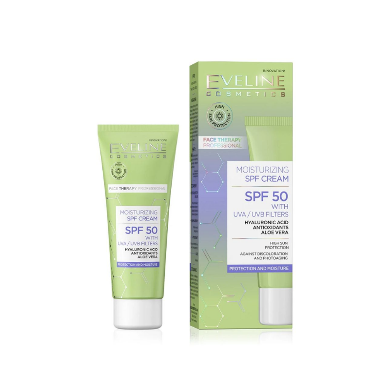 EVELINE MOISTURIZING CREAM SPF 50 30ML