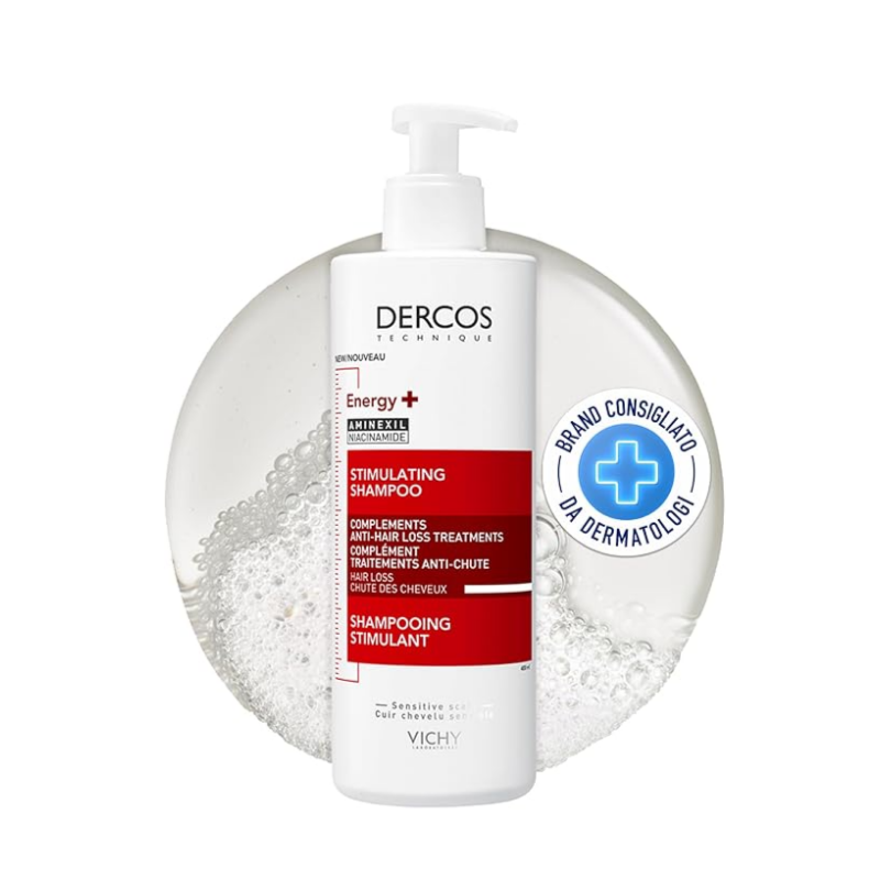 VICHY DERCOS ENERGIZING SHAMPOO WITH AMINEXIL 400ML