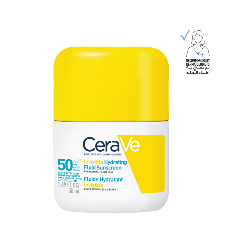 CERAVE INVISIBLE HYDRATING FLUID SUNSCREEN SPF50 50ML