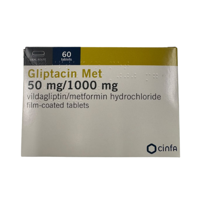 GLIPTACIN MET 50/1000/60S