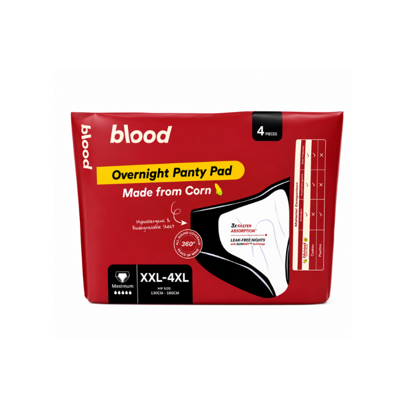 BLOOD PS LOVE PANTY PAD XXL 4'S