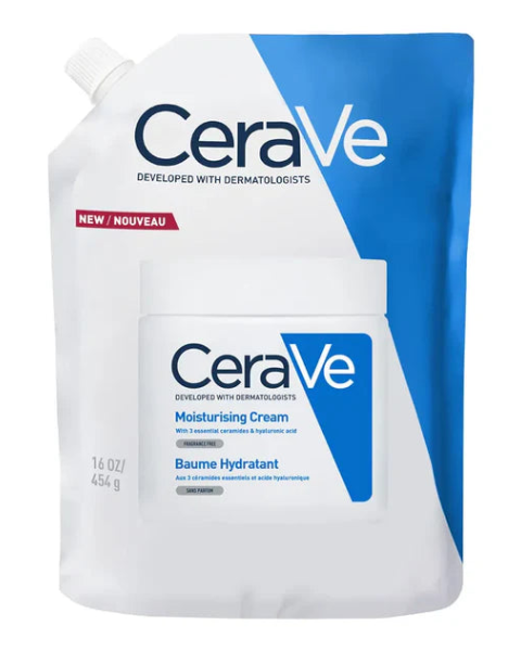 CERAVE MOISTURIZING CREAM 454GM REFILL PACK