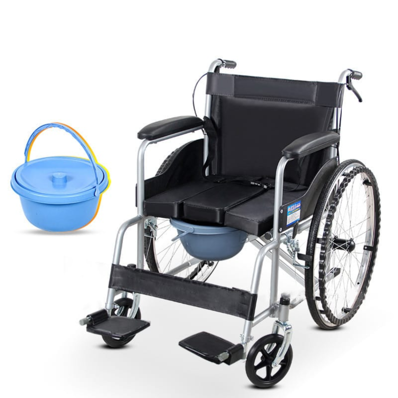 Wange Commode Wheel Chair Vh4-pu-f
