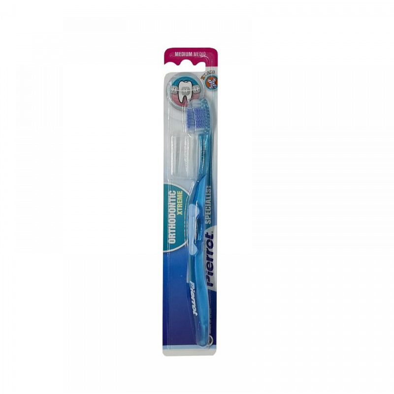 19 - Pierrot Orthodontic Toothbrush (Medium)