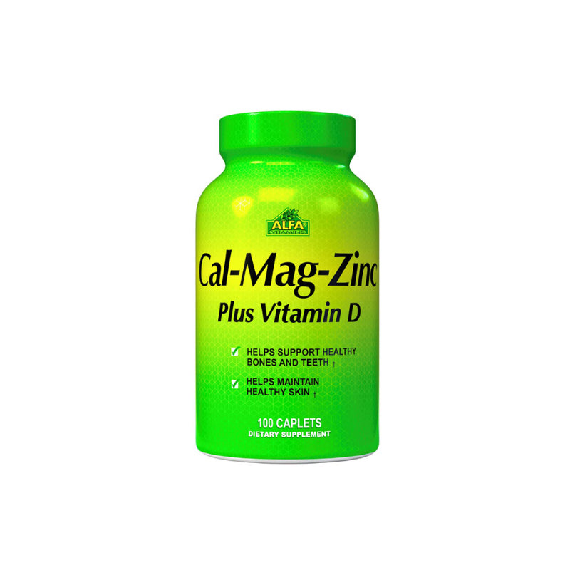 ALFA CALCIUM MAG ZINC VIT D 100 S