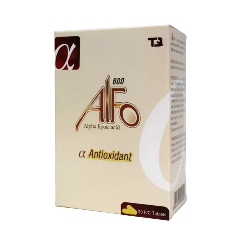 ALFO 600 (Alpha Lipoic Acid 600 mg) – 30 Tablets
