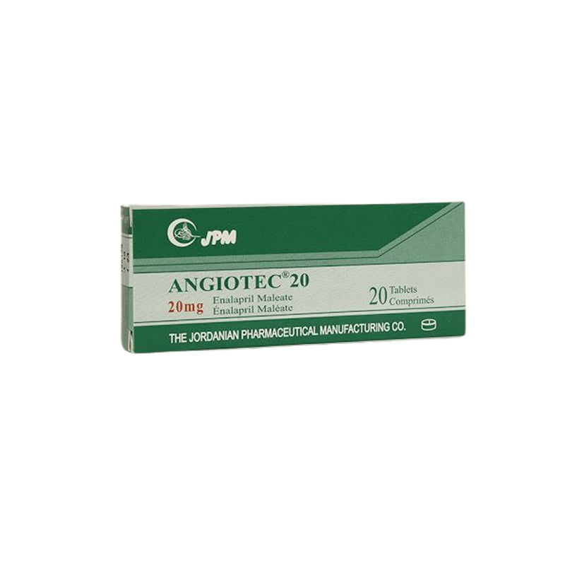 Angiotec 20 Mg Tab 20 S