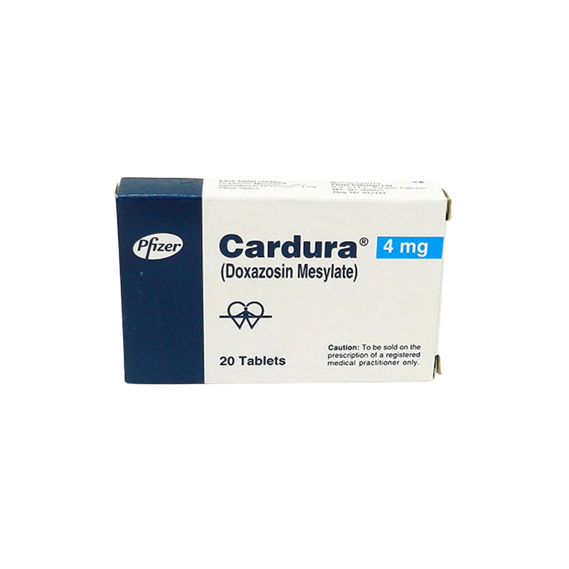 Cardura 4 Mg Tab