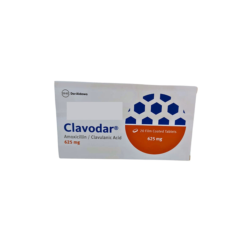 Clavodar 625 Mg Tab 20 S
