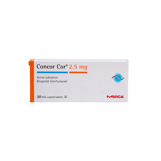 Concor 2.5 Mg Tab 30 S