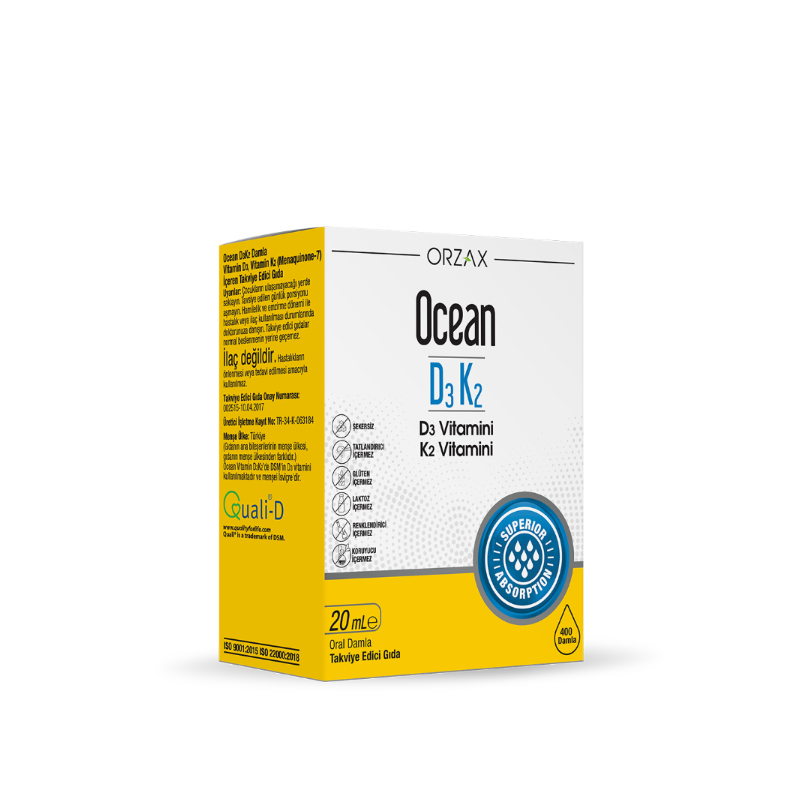 Ocean D3 K2 Drop 20ml