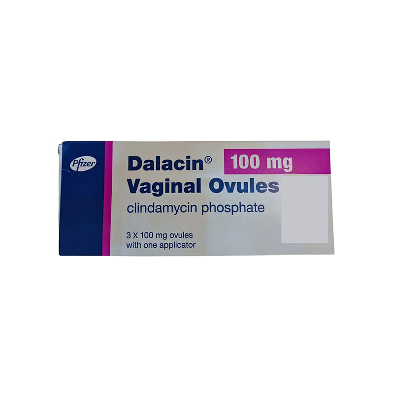 DALACIN VAGINAL SUPP 100 MG 3 S