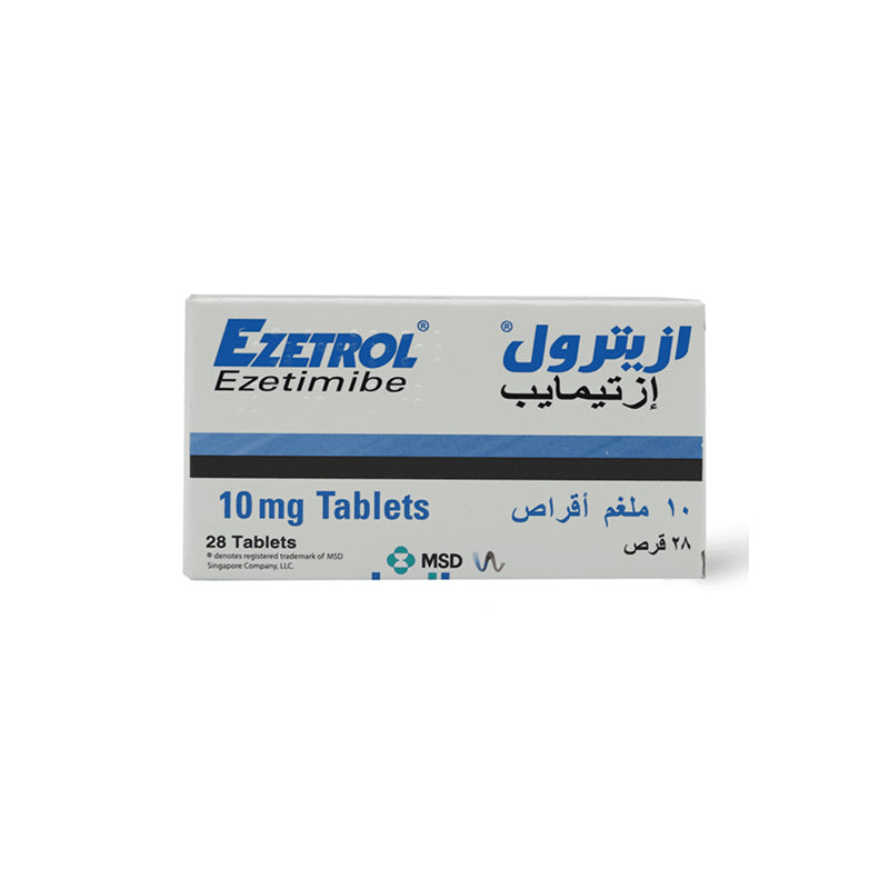 Ezetrol 10 Mg Tab 28's