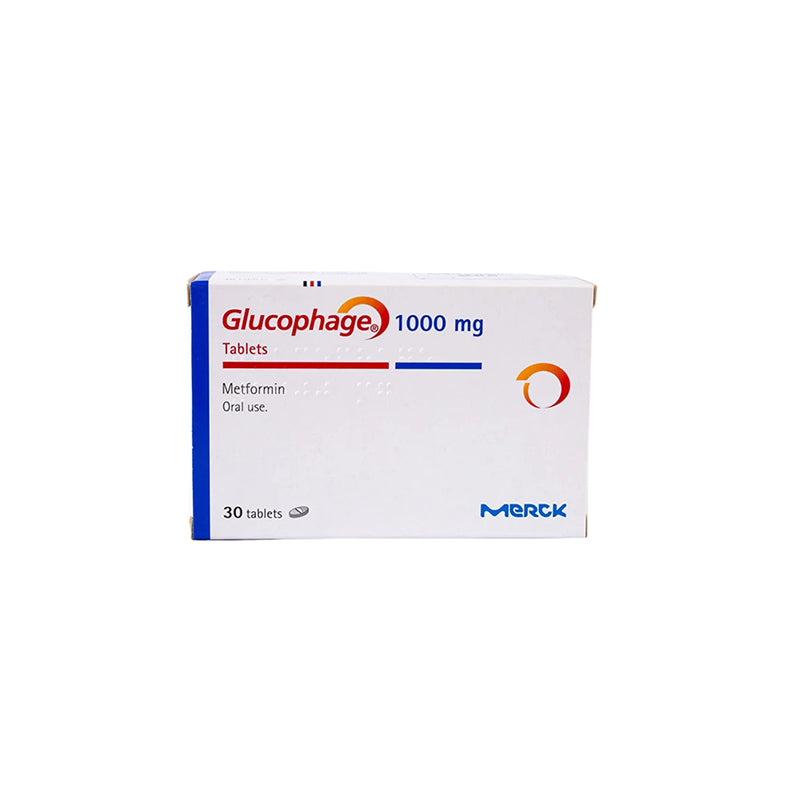 Glucophage 1000 Mg Tab 30 S